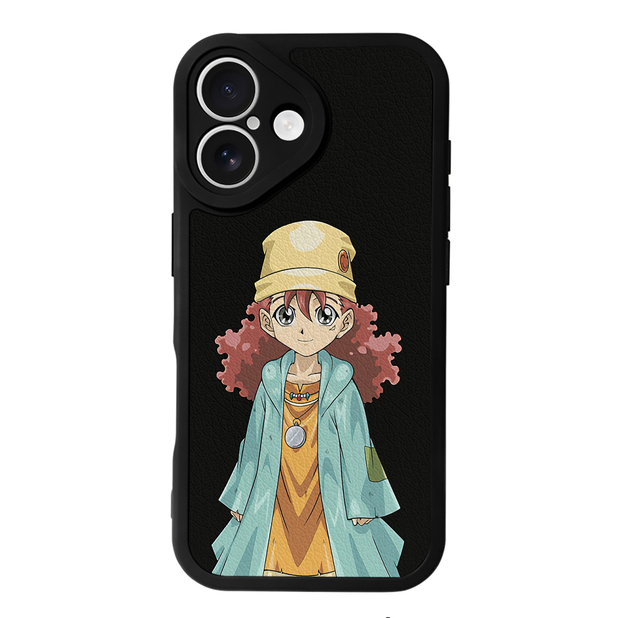 遊☆戯☆王 Yu-Gi-Oh! 【iPhone 16シリーズ対応】シリコンスマホケース（レザー調） 材質：シリコン